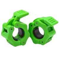 Замки для грифа пластик система LOCK-JAW PRO (d 25) (зеленый) E42119