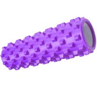 Ролик для йоги (фиолетовый) 45х14см ЭВА/АБС B33080